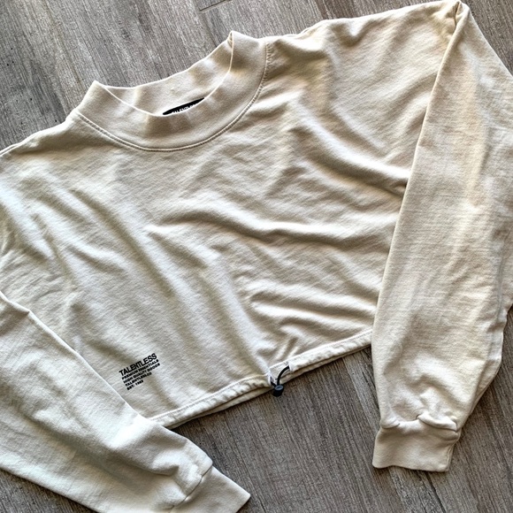 🔥🔥TALENTLESS - CINCH CROPPED LS TEE🔥🔥 - Picture 7 of 9